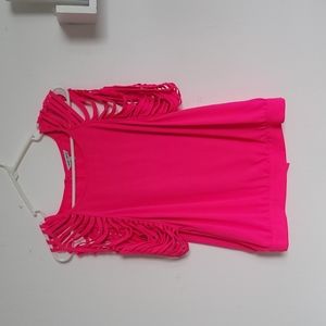 🔥Fuscia blouse